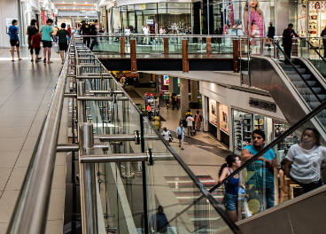Afluencia de julio en centros comerciales