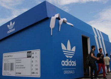 Pop up store de Adidas