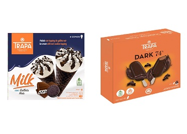 Chocolates Trapa crece en helados