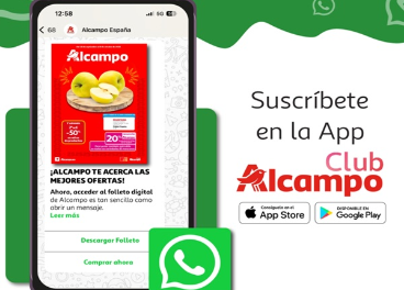 Alcampo ya se comunica por WhatsApp
