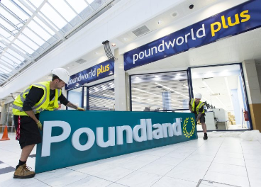 Poundland compra 20 tiendas de Poundlworld