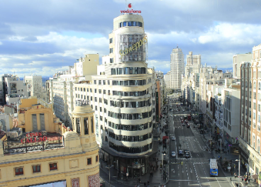 Calle Gran Vía de Madrid
