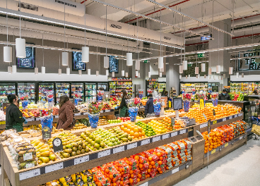 Interior BM Supermercados