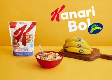 Plátano de Canarias y Special K