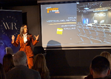 Cristina Delgado, de WiR, en Fnac Callao