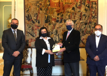 Encuentro Covirán en la Embajada de Portugal