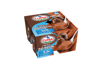 Crema Bombón Sin Azúcares Añadidos de Clesa