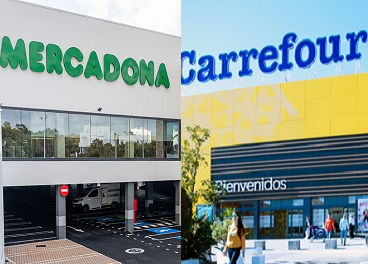 Carrefour, Mercadona y la captación de clientes