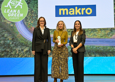 Makro galardonado con el Premio Lean & Green