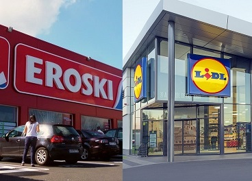 Eroski manda en el País Vasco, con Lidl al alza