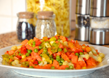 Verduras congeladas