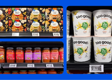 Walmart guía con luces a sus clientes