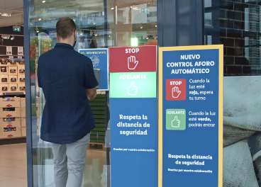 Nuevo sistema de control de aforo de Lidl