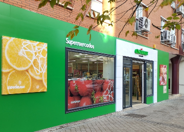 Covirán, de Madrid al cielo