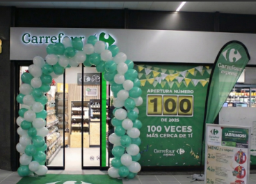 Carrefour abre 100 tiendas