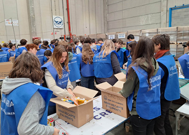 Voluntarios en La Gran Recogida