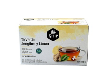 Ship lanza un té de jengibre, limón y probióticos