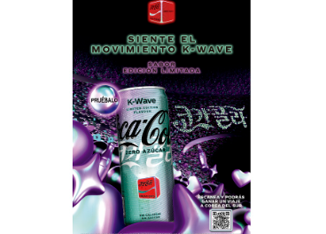 Coca-Cola lanza K-Wave Zero Azúcar