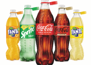 Nuevos tapones sostenibles de Coca-Cola