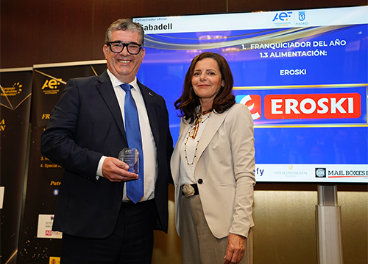 Eroski recibe el premio al 'Franquiciador del Año'