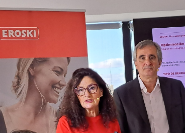 Rosa Carabel y Josu Mugarra, de Eroski