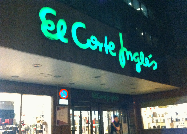 Grandes almacenes de El Corte Inglés