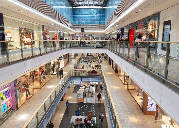 Tendencia negativa en los centros comerciales