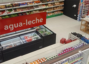 Interior del nuevo Spar Express