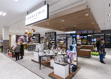Área de John Lewis en la tienda de Waitrose