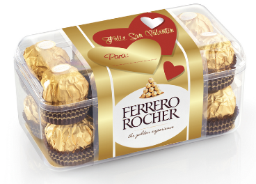Edición de Ferrero Rocher para San Valentín
