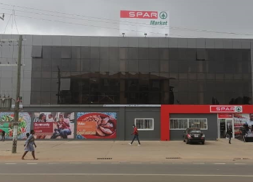 Supermercado Spar de Accra (Ghana)