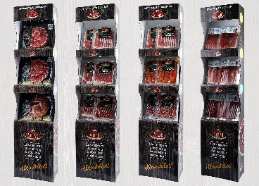 Displays para loncheados de Villar