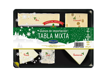 Tabla Mixta del Especial Navidad de Millán Vicente