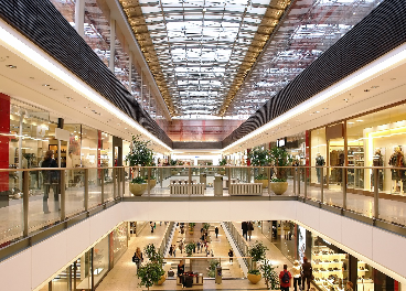 La afluencia a los centros comerciales crece 