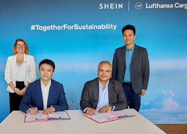 Alianza entre Shein y Lufthansa Cargo