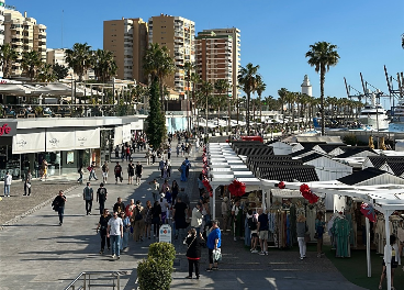 Muelle Uno bate su récord de afluencia