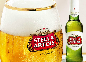 Cerveza belga Stella Artois