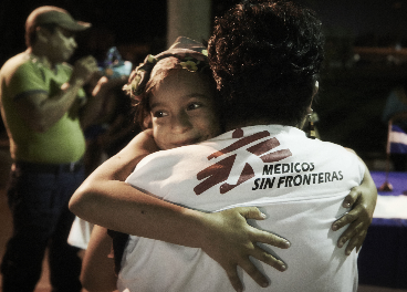 Miembro de Médicos Sin Fronteras