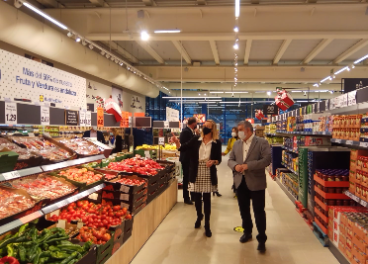 Interior supermercado Lidl