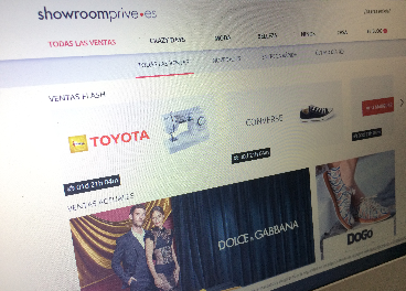 Portal de Showroomprive en España