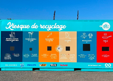 Carrefour instala quioscos de reciclaje