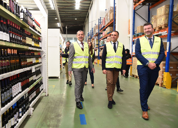 Visita de Francisco Rodríguez a Covirán