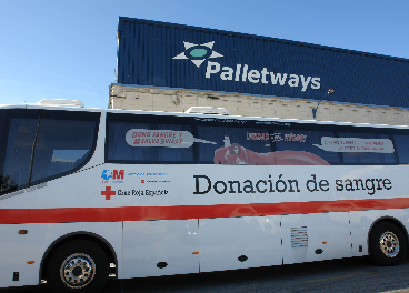 Palletways Iberia y Cruz Roja