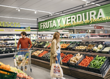Fruta y verdura en Aldi