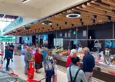Supermercado Gadis en Iñas (La Coruña)