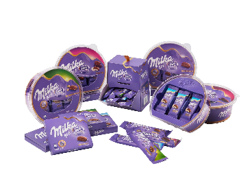 Productos de Milka, marca de Mondelez