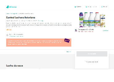 Central Lechera Asturiana en Deliveroo