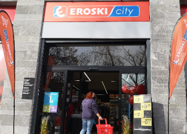 Tienda Eroski City en Errenteria