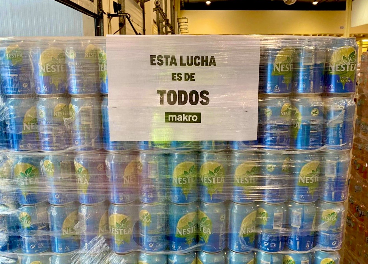 Productos donados por Makro