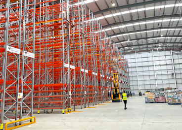 AR Racking equipa el almacén de 3PL